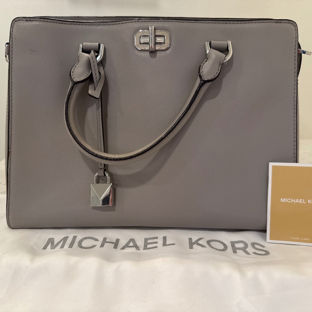 Michael Kors Grey Handbag